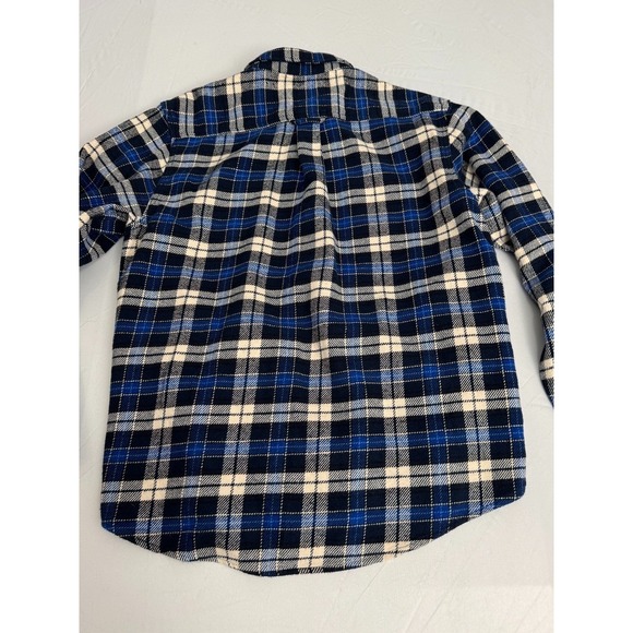 Orvis Flannel Blue Mens Size Large Heavy Weight Flannel - Picture 8 of 8